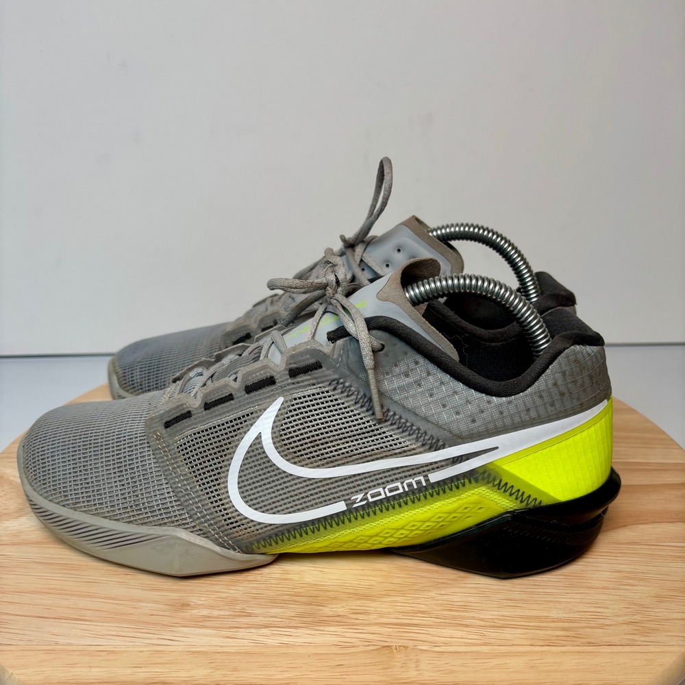 Nike Zoom Metcon Turbo 2 Mens 8 Grey Volt Training Shoes DH3392-001